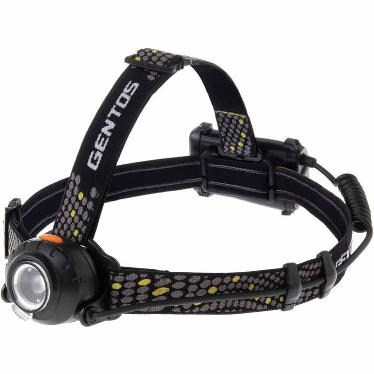 (現場で便利なLEDライトセット) ジェントス HEAD WARSシリーズ LEDヘッドライト KDHL-2109 & ジェントス PLシリーズ LEDパネルライト PL-200R & 乾電池セット