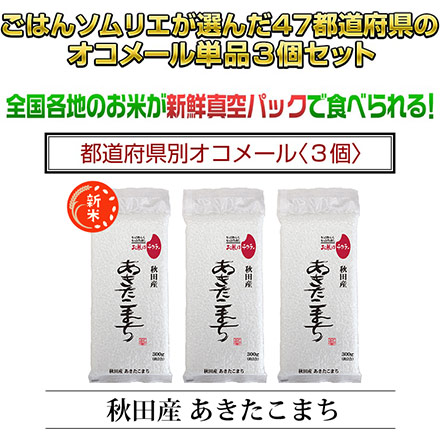 新米 白米 秋田県産 あきたこまち 900g 令和6年産