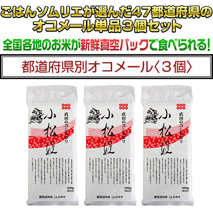 白米 群馬県沼田産 小松姫 〈コシヒカリ〉 900g 令和6年産