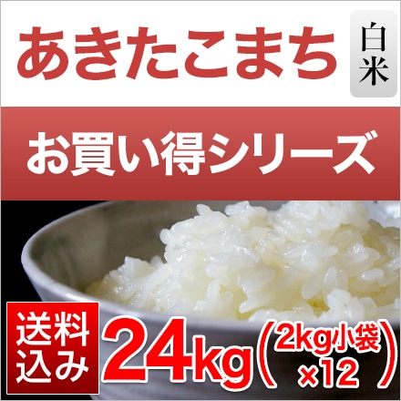 白米 千葉県産 あきたこまち 24kg 2kg×12袋 令和7年産