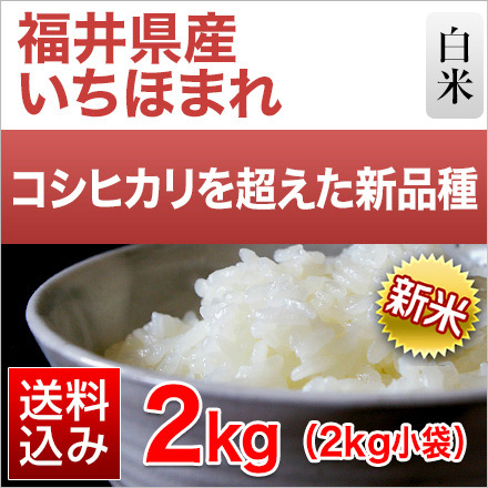 白米 福井県産 いちほまれ 2kg 特A評価 令和5年産