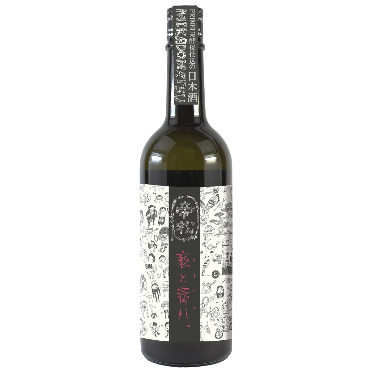 帝松 褻と霽れ ケトハレ 純米吟醸 プリムール酵母仕込み 〔720ml〕 日本酒