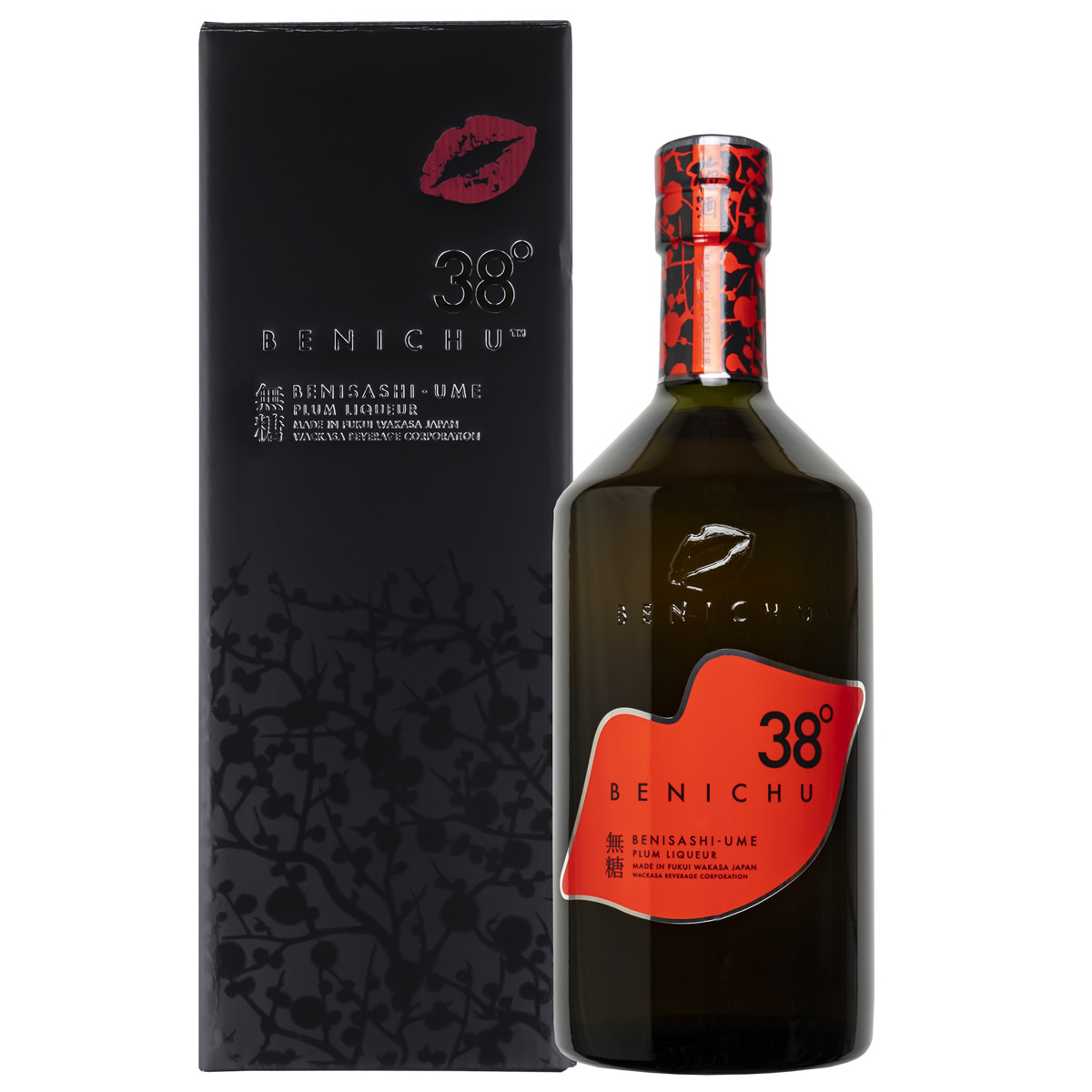 無糖梅酒 BENICHU38° 〔750ml〕 お酒 リキュール