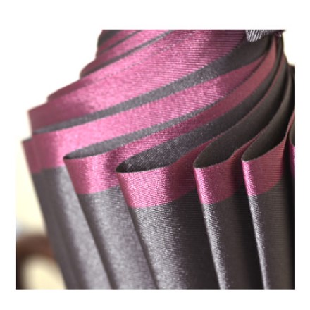 甲州織両面傘「かさね」女性用長傘16本骨　株式会社小宮商店 ベージュ/ピンク