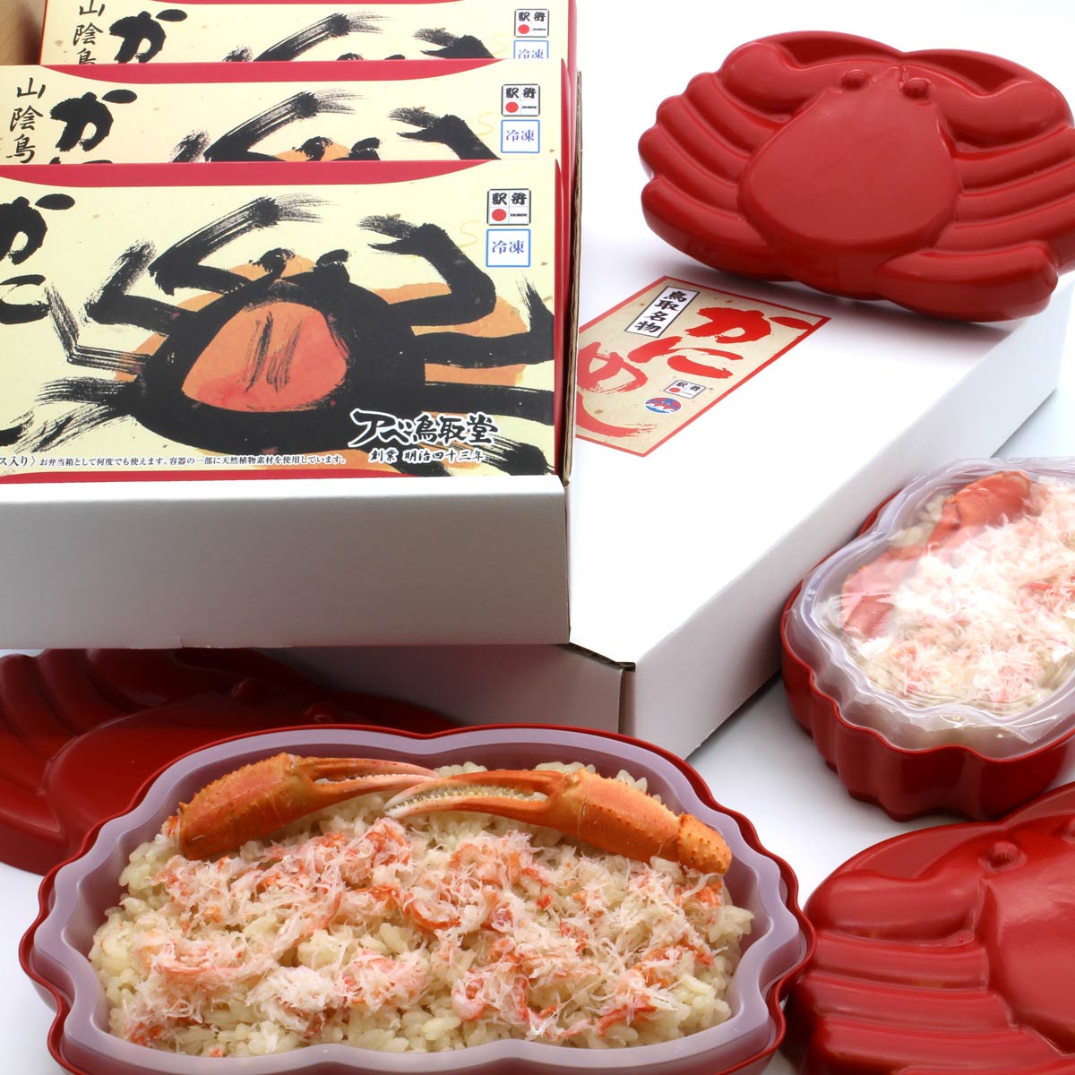 山陰 鳥取かにめし 〔(220g×3個入)×2〕 弁当 ごはんもの