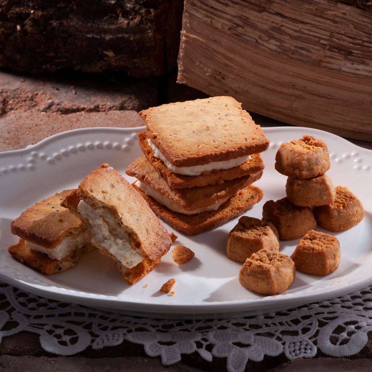 CHEESE CAVERY 2種 ギフトセット S 〔チーズポルボローネ25g×2、チーズサンド35g×10〕 スイーツ