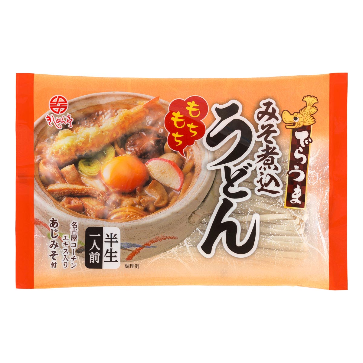 名古屋 でらうま みそ煮込うどん 半生麺 〔めん100g×10、あじみそ50g×10〕 麺 うどん