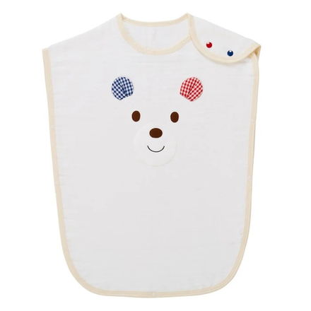 ミキハウスホットビスケッツ ガーゼスリーパー(76-8036-497)アイボリー