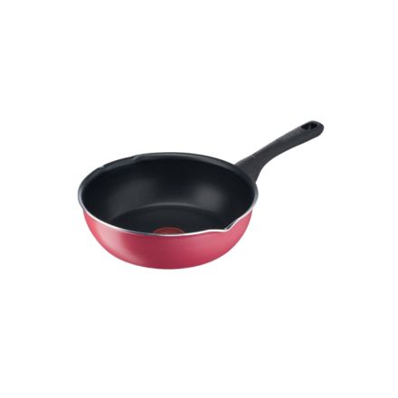 T-fal ティファール クランベリーレッド マルチパン 22cm B55975 ガス火