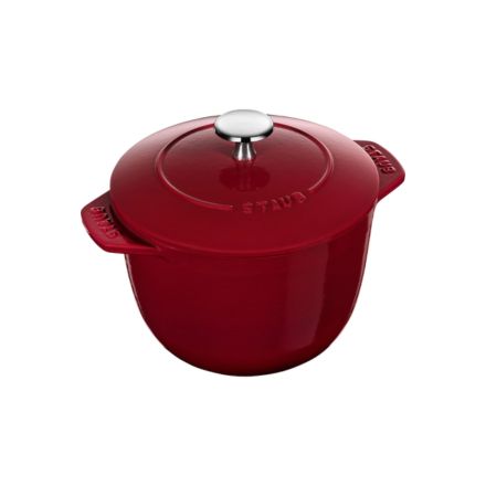 staub ストウブ ラ・ココット de GOHAN 16cm M ボルドー 40505-301 ご飯鍋 炊飯 2合 鋳物 ホーロー鍋 炊飯器 IH対応