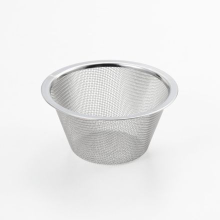 365methods ガラスのようなボウル&ステンレスザル 平縁 15cm