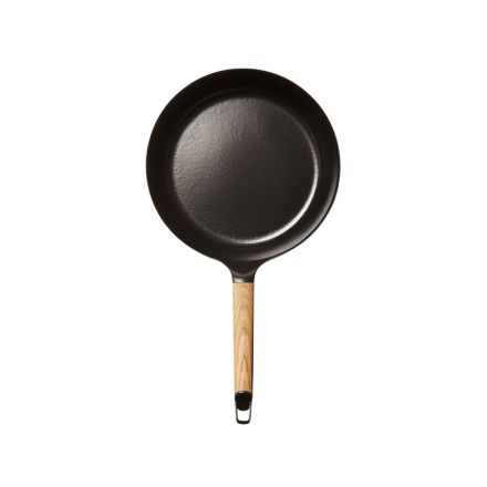 Vermicular バーミキュラ フライパン 26cm 深型 ハンドル材：オーク FP26D-OK