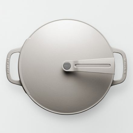 Vermicular バーミキュラ オーブンポット2 26cm 浅型 セルフスタンディングリッド マットリネンベージュ OP2S26S-BG