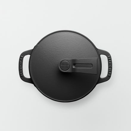 Vermicular バーミキュラ オーブンポット2 ミニ 14cm セルフスタンディングリッド マットブラック OP2R14S-BK