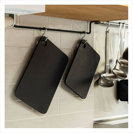 RUBBER Rubber ラバラバ カッティングボード M 黒 NBD001 まな板