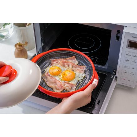 【電子レンジ専用調理器】RANGEMATE PRO レンジメートプロ (カラー化粧箱) Clay Pink