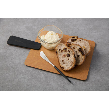 Cutipol クチポール GOA ゴア ブラック バターナイフ シルバー 単品 GO.25