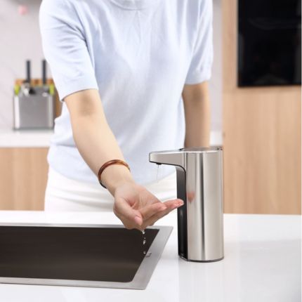 EKO イーケーオー アロマ センサーソープディスペンサー 液体タイプ シルバー EK6088L-MT