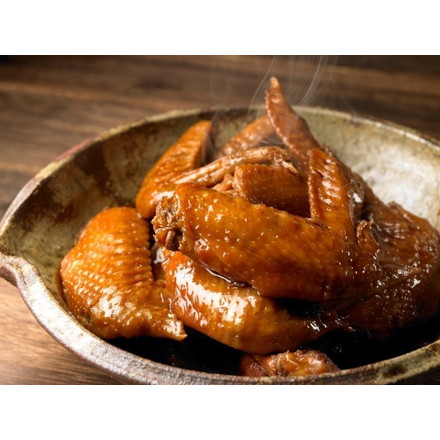 国産 若鶏 さんわの手羽煮 味噌味 24本 ( 4本×6袋 )