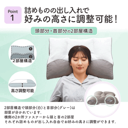 昭和西川 しっかりパイプまくら 2211036940934