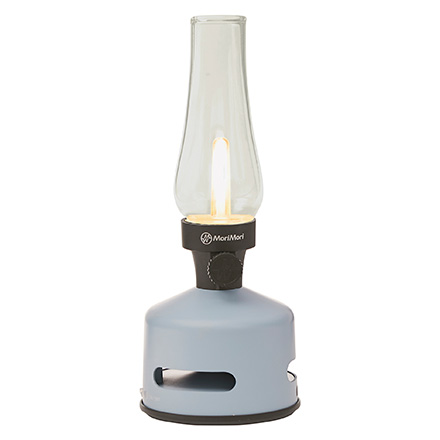 MoriMori LED ランタンスピーカー S1 PALE BREEZE グレイブルー FLS-2107-GB