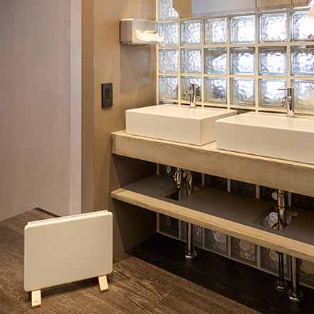 moku. コンベクターヒーター ここぽかミニ ホワイト MCH-0300/W