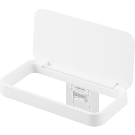 tower タワー フィルムフック蓋付きポリ袋ホルダー ホワイト 1289