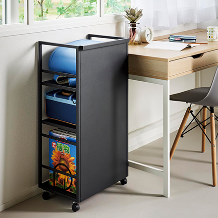 tower 目隠しワゴン タワー L ホワイト 1419