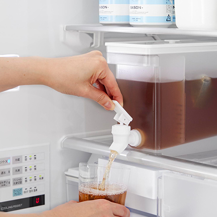 tower タワー 冷蔵庫ドリンクサーバー 2.8L ブラック 1583