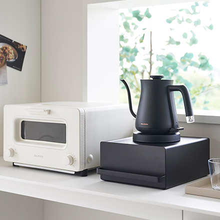 tower タワー 引き出し付きキッチン家電下ラック ホワイト 2018