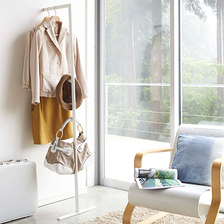 LINE ライン スリムコートハンガー ブラック 2768