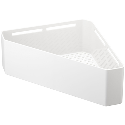 tower タワー マグネットバスルームコーナーおもちゃラック ホワイト 4264