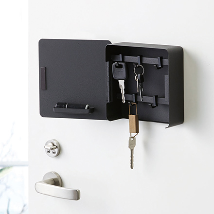 tower タワー マグネットキーフック2段 ホワイト 4799