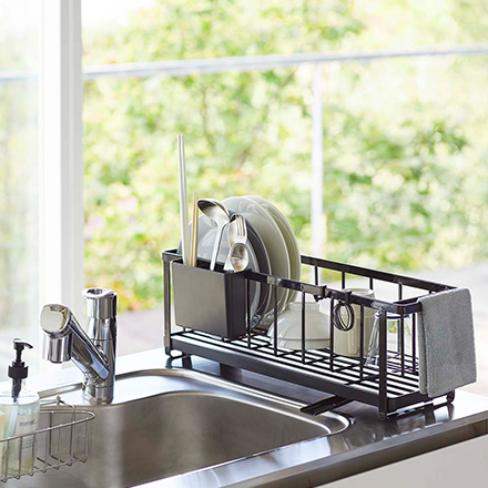 tower タワー スリムツーウェイ水切りワイヤーバスケットホワイト 5068