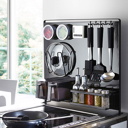 tower タワー キッチン自立式スチールパネル 縦型 ホワイト 5124