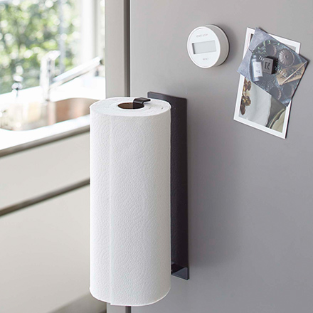 tower タワー マグネットキッチンペーパーホルダー ワイド ホワイト 5216