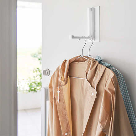 tower タワー マグネット折り畳みハンガー ブラック 5988