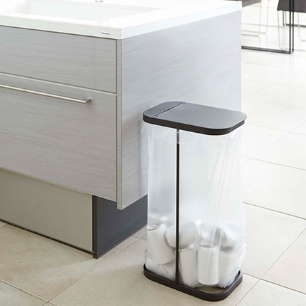 LUCE ルーチェ 分別ゴミ袋ホルダー ホワイト 7552