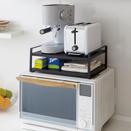 tower タワー レンジ上ラック ホワイト 7938