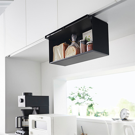 tower タワー 戸棚下ブレッドケース ホワイト 10256