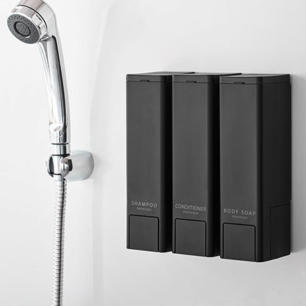 tower タワー 下から出るマグネットディスペンサー コンディショナー ホワイト 10292