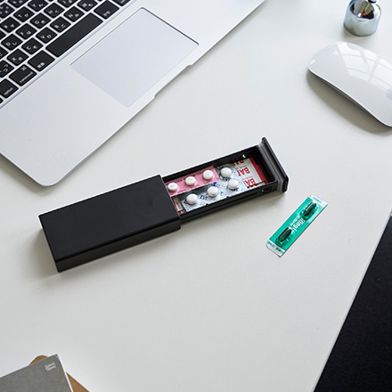 tower タワー 密閉スリムピルケース ホワイト 10662