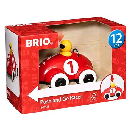 ブリオ BRIO プッシュ&ゴー・レーサーカー 30226