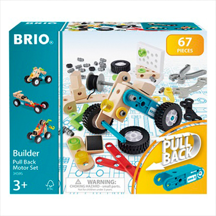 ブリオ BRIO ビルダープルバックモーターセット 34595