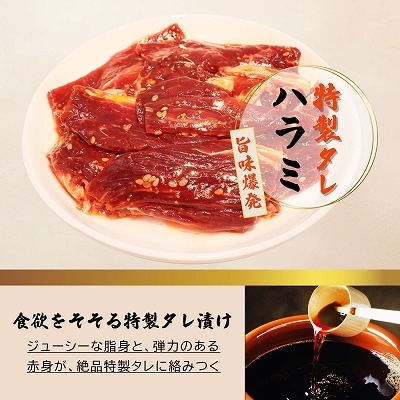 肉 ハラミ 焼き肉 バーベキュー タレ漬け 500g 業務用