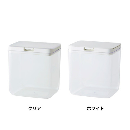 マーナ marna 保存容器 ワイドトール 2.0L K761W ホワイト
