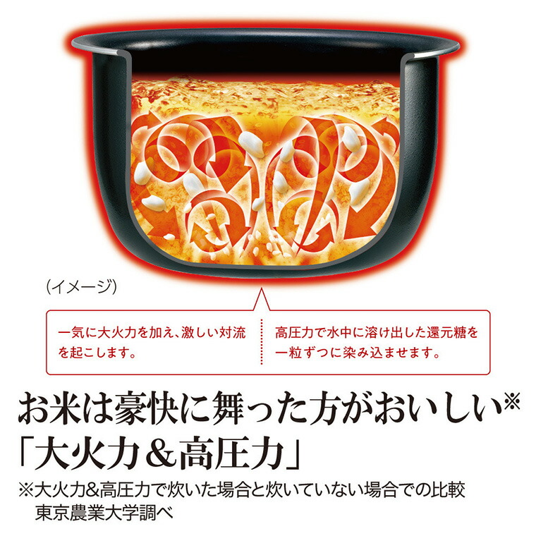 象印 炊飯器 圧力IH炊飯ジャー 5.5合炊き 極め炊き ブラック NW-JE10-BA
