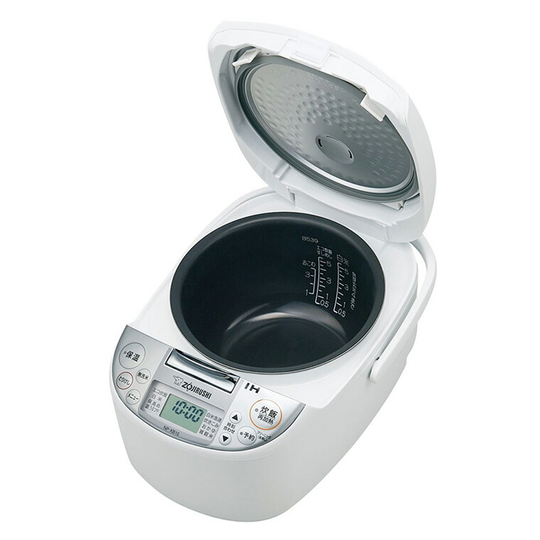 象印 炊飯器 IH炊飯ジャー 5.5合炊き 極め炊き ホワイト NP-XB10-WA