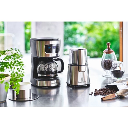 ラッセルホブス Russell Hobbs コーヒーグラインダー 電動 マットブラック 7660JP-BK