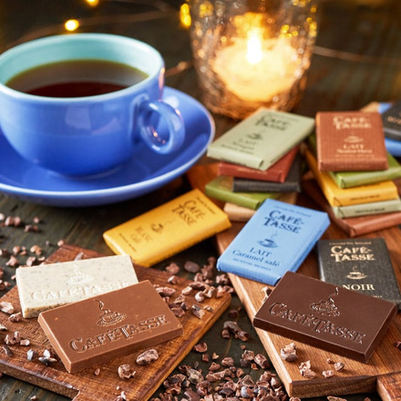 カフェタッセ CAFE TASSE ミニタブレットアソート 24個 チョコレート C-26 JN